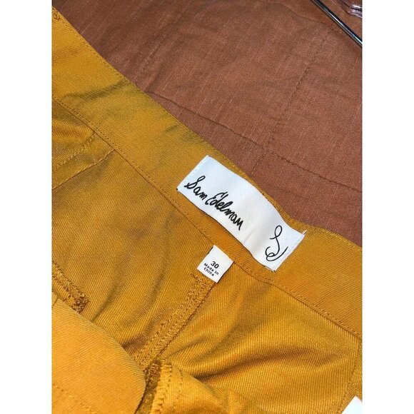 Sam Edelman Linen Codie High Rise Wide-Leg Pants Womens Size 30 - Picture 7 of 12